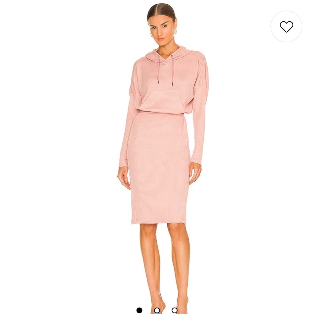 BCBG Hooded MIDI Dress